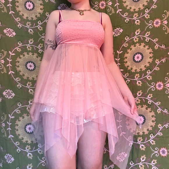 Lamasse Tops - Fairy coquette tulle top